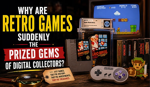 Why Are Retro Games Suddenly the Prized Gems of Digital Collectors?