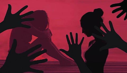 Woman gangraped in moving van, two arrested