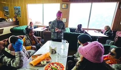 Women-led cafe set up 13,000 ft to boost tourism in East Sikkim