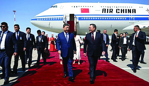 Xi Jinping arrives in Kyrgyzstan to attend SCO summit
