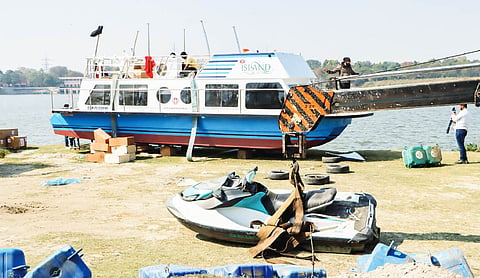 Yamuna cruise arrives, set for launch this month amid tourism push