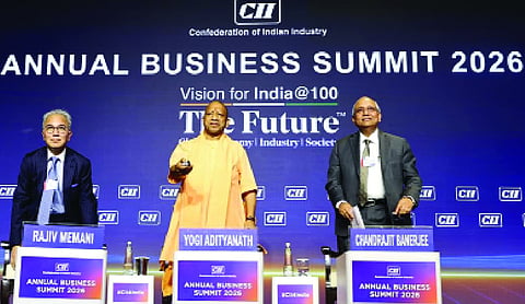 Yogi Adityanath model praised at CII Summit