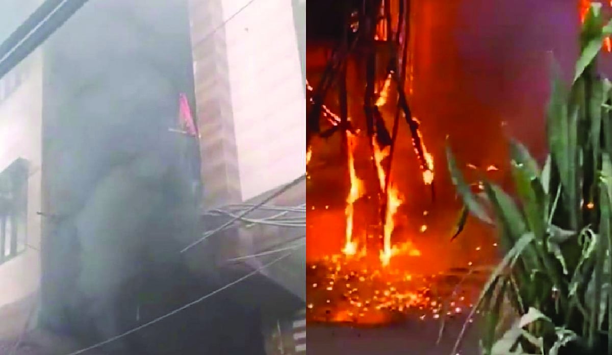 Delhi Fires: 23 Rescued in Rohini Blaze, Man Critically Injured in ...