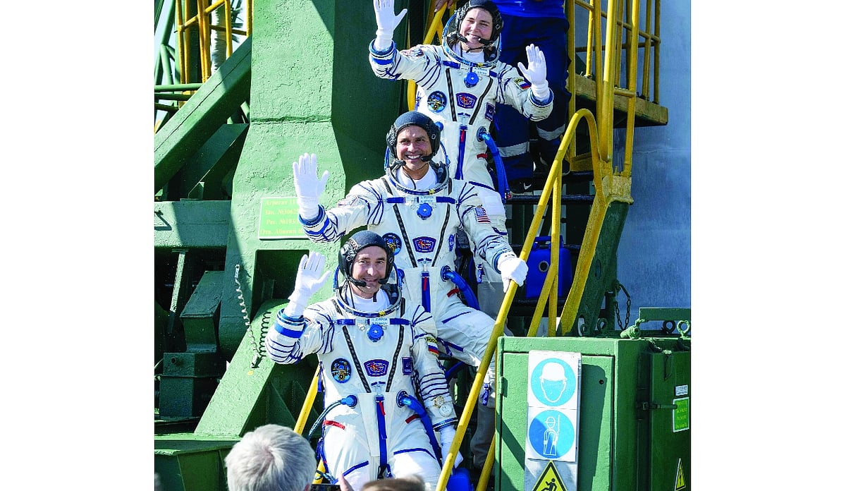 NASA Astronaut Anil Menon Begins Eight-Month ISS Mission Aboard Soyuz MS-29