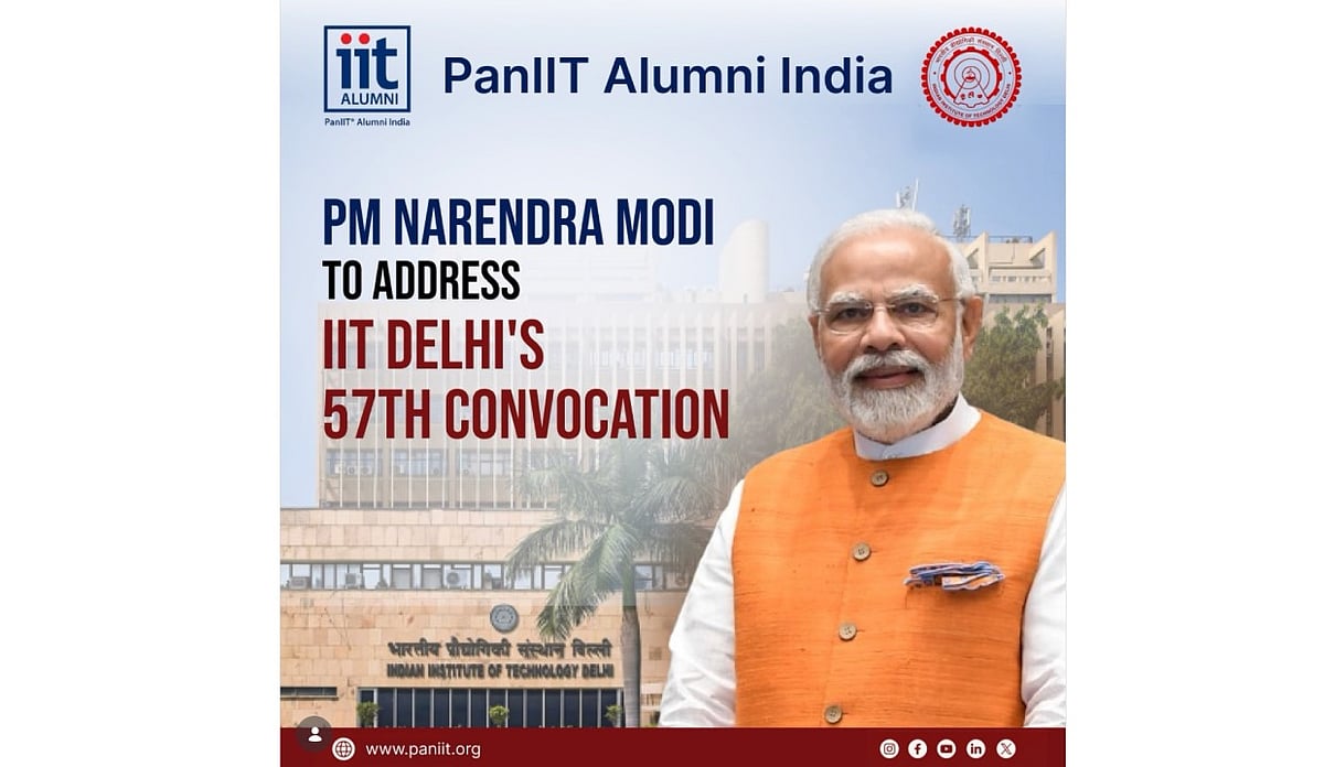 PM Modi at IIT Delhi Convocation: PanIIT Chairman Calls ‘Historic ...