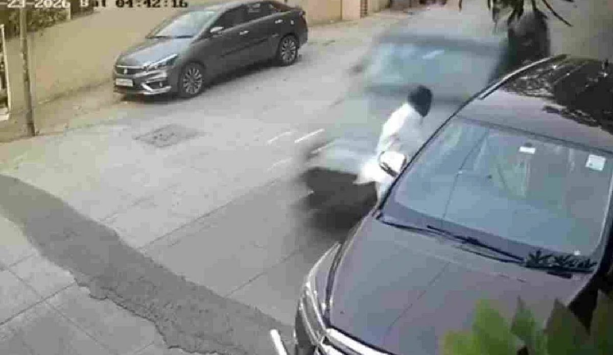 Speeding-Car-Rams-Into-Advocate-In-Hyderabad-Police-Launch-Investigation