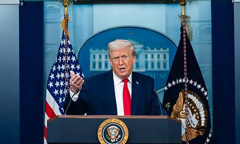 தென்கொரியா மீது 25 சதவீதம் வரி விதிப்பு - டிரம்ப் அறிவிப்பு 
