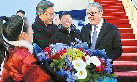 இங்கிலாந்து பிரதமர் கெய்ர் ஸ்டார்மர் சீனா சென்றார்