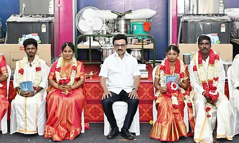 
ரூ.21.50 கோடியில் அம்பேத்கர் திருமண மாளிகை: முதல்-அமைச்சர் திறந்து வைத்தார்