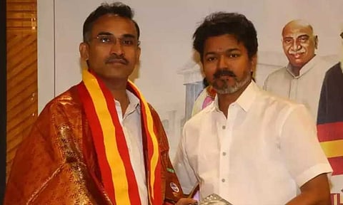 அறிவாலயத்து அதிகாரம் என்ன செய்கிறது? - தவெக கேள்வி