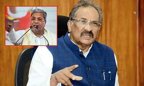 
பதவி விலகும் கேள்விக்கே இடமில்லை; பா.ஜ.க.வுக்கு கர்நாடக மந்திரி பதில்
