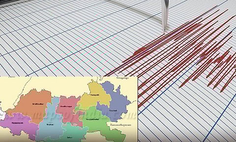 விருதுநகரில் லேசான நில அதிர்வு