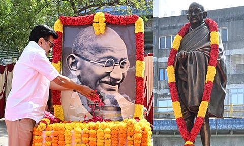 “கோட்சேவின் வாரிசுகளுக்கு பாடம் புகட்டுவோம்..” - முதல்-அமைச்சர் மு.க.ஸ்டாலின்