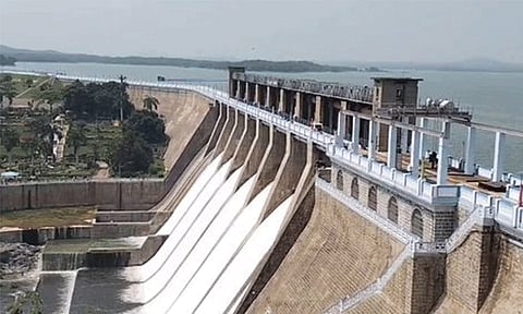 சாத்தனூர் அணையிலிருந்து பாசனத்துகாக தண்ணீர் திறப்பு
