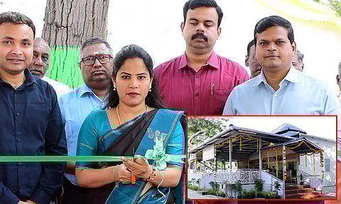 ரிப்பன் கட்டிட வளாகத்தில் டேன் டீ உணவகத்தினை மேயர் பிரியா திறந்து வைத்தார்
