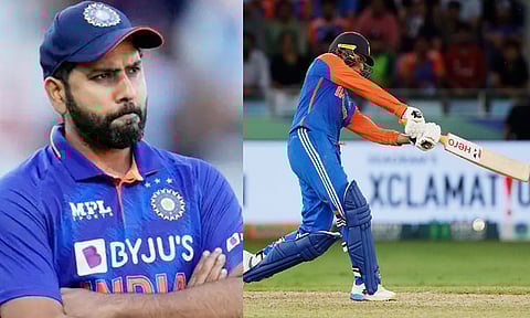 மோசமான சாதனை...ரோகித்,  ராகுல் பட்டியலில் இணைந்த அபிஷேக் சர்மா 