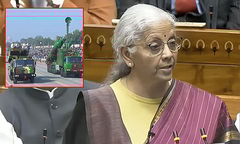 ஆபரேசன் சிந்தூருக்கு பின்... மத்திய பட்ஜெட்டில் பாதுகாப்பு அமைச்சகத்திற்கு ரூ.7.85 லட்சம் கோடி ஒதுக்கீடு
