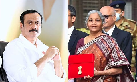 மத்திய பட்ஜெட்: ரூ.12.20 லட்சம் கோடி மூலதன செலவுக்கு ஒதுக்கீடு - அன்புமணி வரவேற்பு