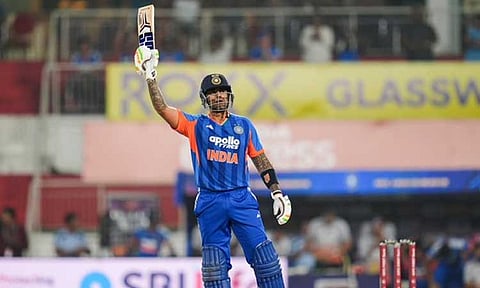 
3 ஆயிரம் ரன்களை கடந்த சூர்யகுமார் யாதவ்

