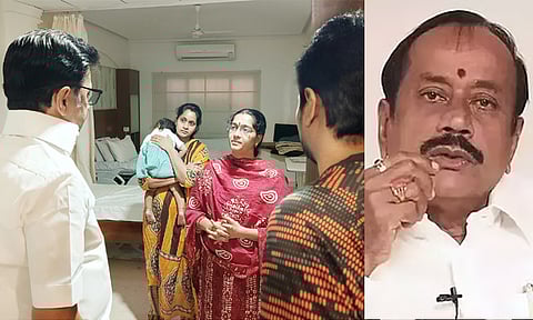 பாஜக மூத்த தலைவர் எச்.ராஜா உடல்நலம் குறித்து நேரில் சென்று விசாரித்த முதல்-அமைச்சர் மு.க.ஸ்டாலின்