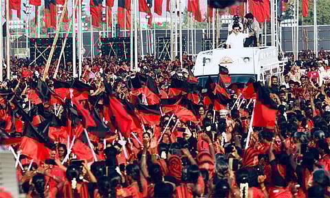 ‘தமிழ்நாடு தலைகுனியாது’ என்ற பரப்புரையை இன்று தொடங்குகிறது தி.மு.க.