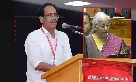 பெருத்த ஏமாற்றம் அளிக்கும் வெங்காய நிதி நிலை அறிக்கை - இந்திய கம்யூனிஸ்டு கட்சி
