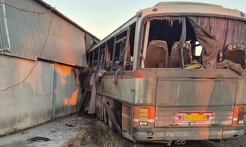 உக்ரைனில் ரஷியா நடத்திய டிரோன் தாக்குதலில் 12 பேர் பலி
