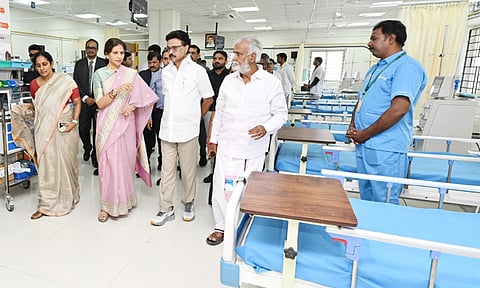 கொளத்தூரில் ரூ.11.74 கோடி செலவில் ரத்த சுத்திகரிப்பு நிலையம், மறுவாழ்வு மையம்: மு.க.ஸ்டாலின் திறந்து வைத்தார் 