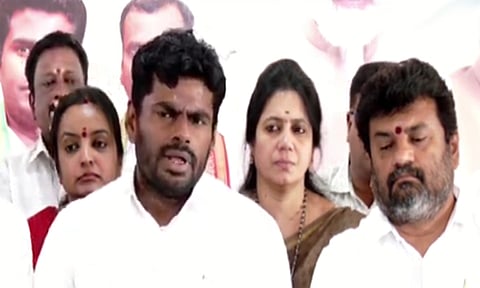 பாஜக தேர்தல் பொறுப்பில் இருந்து அண்ணாமலை விலகல்