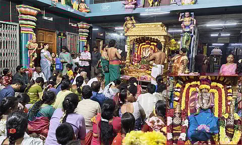 சிறப்பு அலங்காரத்தில் முருகப்பெருமான்