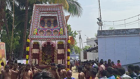 தென்காசி: மலையான்குளம் ஸ்ரீராமர் கோவிலில் தை பெருந்திருவிழா சப்பர பவனி