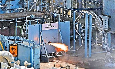 மகேந்திரகிரி இஸ்ரோ ஆய்வு மையத்தில் மீத்தேன் என்ஜின் சோதனை வெற்றி