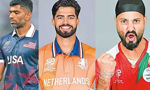 டி20 உலகக் கோப்பை: வெளிநாட்டு அணிகளுக்காக விளையாடும் இந்திய வம்சாவளி வீரர்கள்
