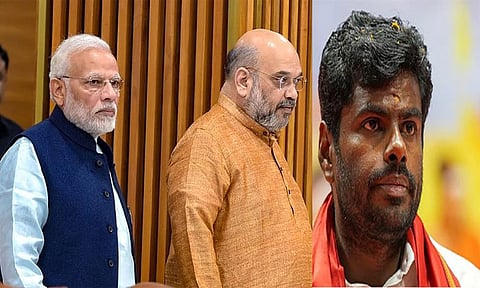 தேர்தல் பொறுப்பாளர் பதவியில் இருந்து அண்ணாமலை விலகல்: பா.ஜ.க. மேலிடம் மீது அதிருப்தி காரணமா?
