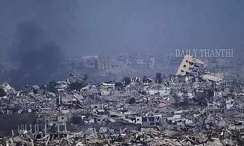 காசாவில் இஸ்ரேல் ராணுவம் தாக்குதல் - 17 பாலஸ்தீனியர்கள் உயிரிழப்பு 