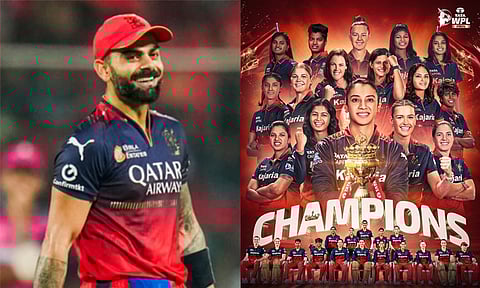 ‘இந்த வெற்றிக்கு நீங்கள் தகுதியானவர்கள்’- பெங்களூரு மகளிர் அணிக்கு விராட் கோலி பாராட்டு