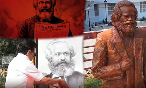 கார்ல் மார்க்ஸ் சிலை திறப்பால் சிவந்தது சென்னை - மு.க.ஸ்டாலின் டுவீட்
