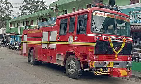 தமிழகத்தில் 9-ம் தேதி தனியார் நிறுவன பாதுகாவலர்களுக்கு  தீயணைப்பு பயிற்சி