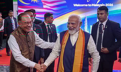 இந்தியாவில் இருந்து வந்த சிறந்த நண்பர் பிரதமர் மோடி; மகிழ்ச்சியை வெளிப்படுத்திய மலேசிய பிரதமர்
