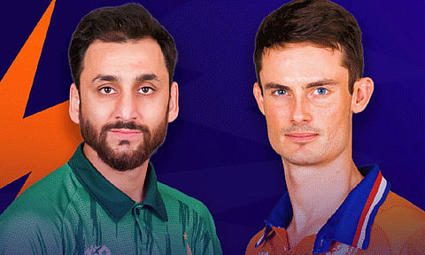 டி20 உலகக்கோப்பை: பாகிஸ்தானுக்கு 148 ரன்கள் இலக்கு நிர்ணயித்த நெதர்லாந்து
