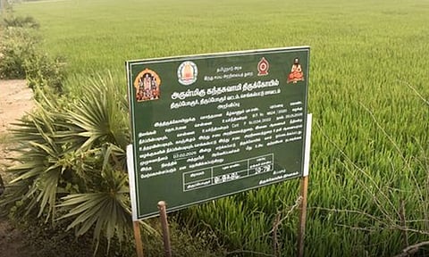 திருப்போரூர் கோவிலுக்கு சொந்தமான ரூ.700 கோடி மதிப்பிலான ஆக்கிரமிப்பு  நிலங்கள் மீட்பு
