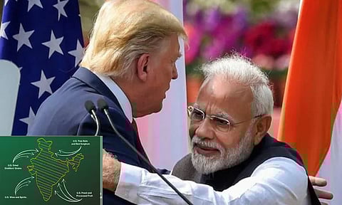 அமெரிக்கா வெளியிட்ட இந்திய வரைபடம்: பாகிஸ்தானுக்கு அதிர்ச்சி