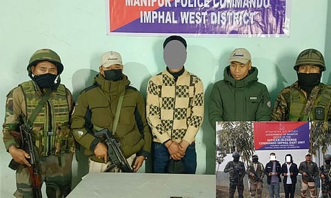 மணிப்பூர்: 4 பயங்கரவாதிகள் கைது 

