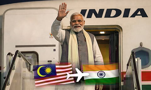 2 நாட்கள் மலேசிய பயணம் நிறைவு…நாடு திரும்பிய பிரதமர் மோடி