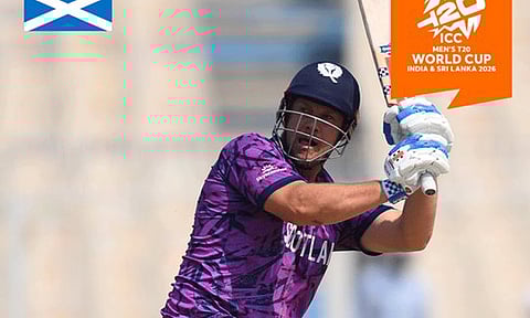 டி20 உலகக்கோப்பை: ஸ்காட்லாந்து சிறப்பான பேட்டிங்: இத்தாலிக்கு 208 ரன்கள் இலக்கு
