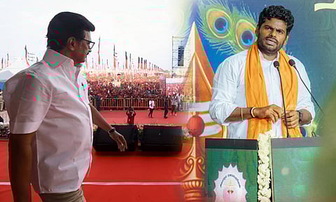 மதுரைக்கு எய்ம்ஸ் வரக்கூடாது என முதல்-அமைச்சர் மு.க.ஸ்டாலின் வேலை செய்தார்; அண்ணாமலை குற்றச்சாட்டு


