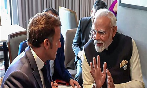 ஏ.ஐ. தாக்க உச்சி மாநாடு; பிரான்ஸ் ஜனாதிபதி அடுத்த வாரம் இந்தியா வருகை