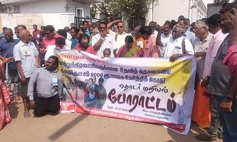 தமிழகம் முழுவதும் மாற்றுத்திறனாளிகள் போராட்டம்