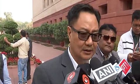 தேச பாதுகாப்பை அரசியல் ஆயுதமென பயன்படுத்துவது சரியல்ல; ராகுல் காந்தியை சாடிய கிரண் ரிஜிஜு