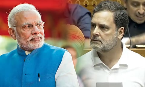 “நீங்கள் பாரத மாதாவை விற்றுவிட்டீர்கள்” - நாடாளுமன்றத்தில் ராகுல் காந்தி ஆவேசம்